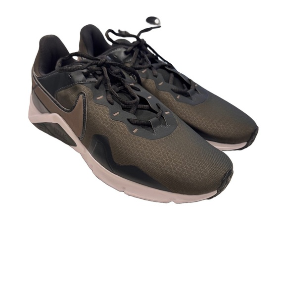 Nike Legend Essential 2 Men’s Athletic Running Sneakers Sz 12 Khaki NEW! - Picture 2 of 13